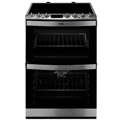 AEG 43172V-MN Freestanding Electric Cooker, Stainless Steel